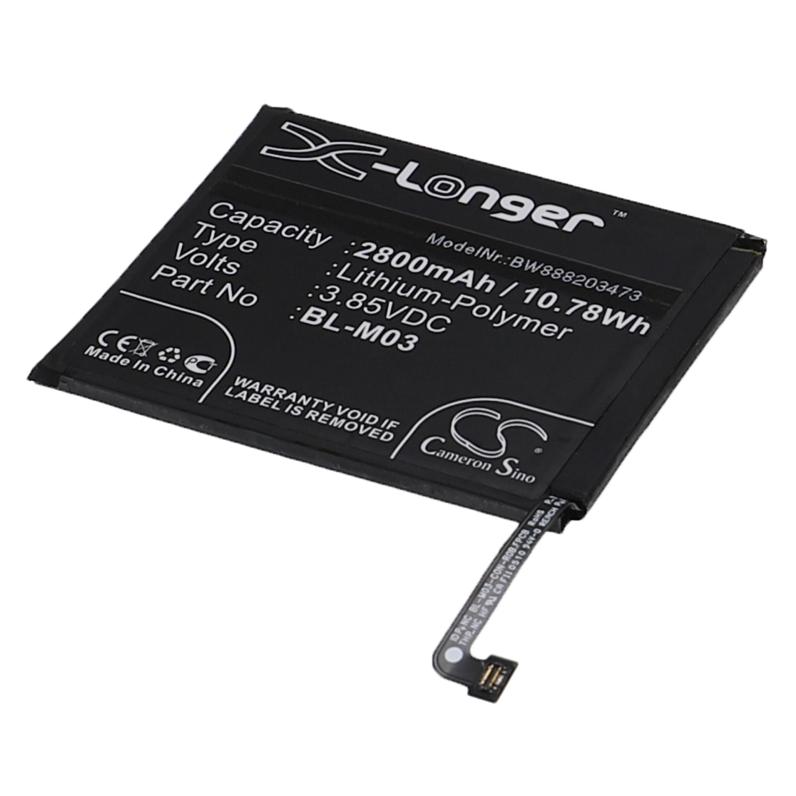 Bateria de telemóvel vhbw substitui LG BL-M03 2800 mAh 3.85 V Li-polymer - Image 3