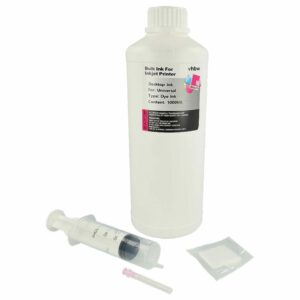 Tinta de Recarga Magenta vhbw para Canon Pixma G1501, G1510, 1000 ml