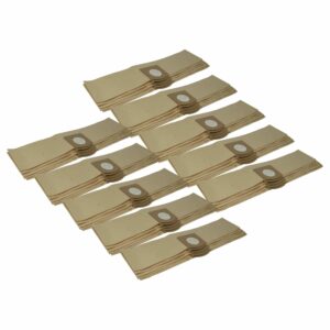 50x Sacos para Aspirador vhbw para Kärcher WD 1 Compact Battery - Papel