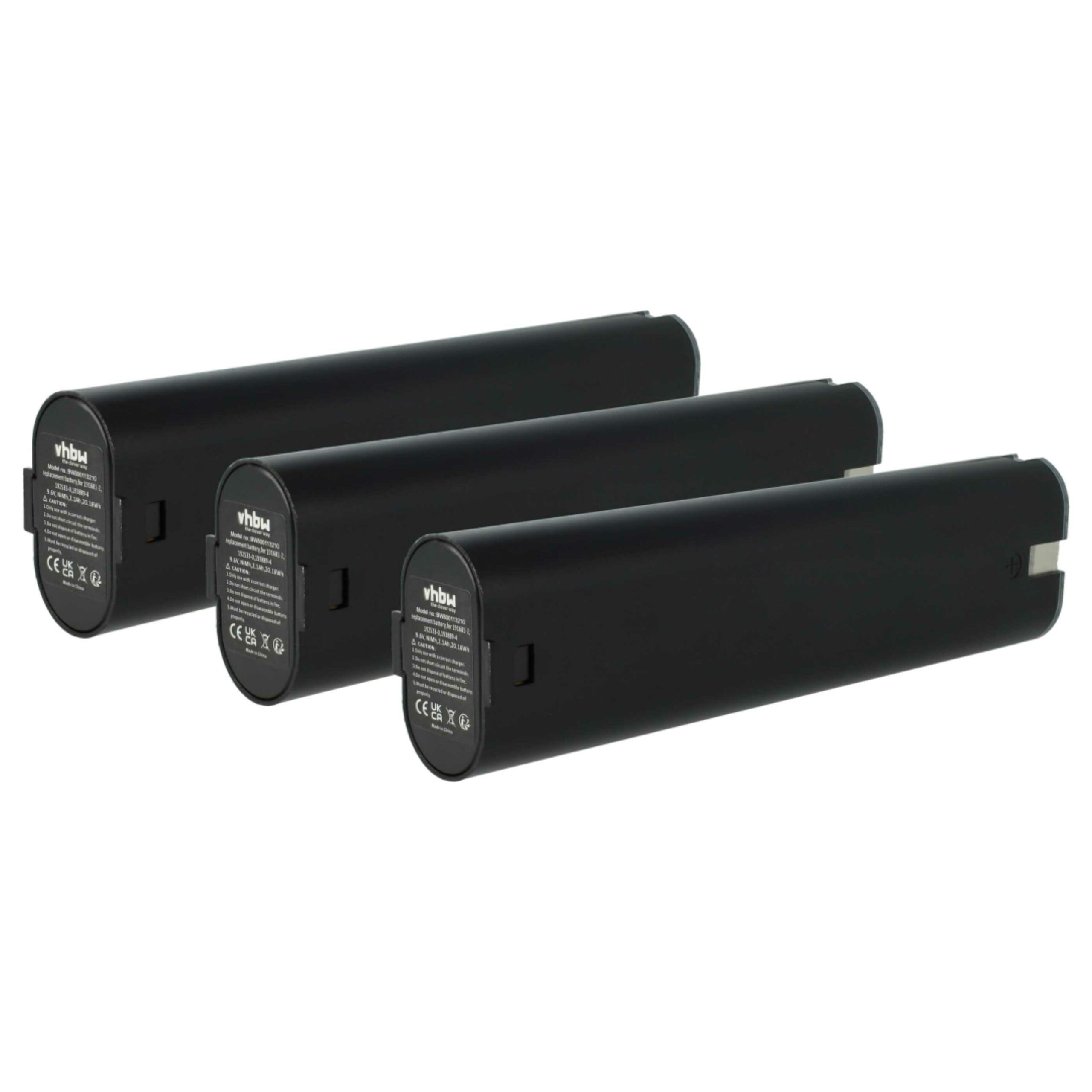 3x Baterias vhbw para Berbequim Makita 9.6 V 2100 mAh NiMH