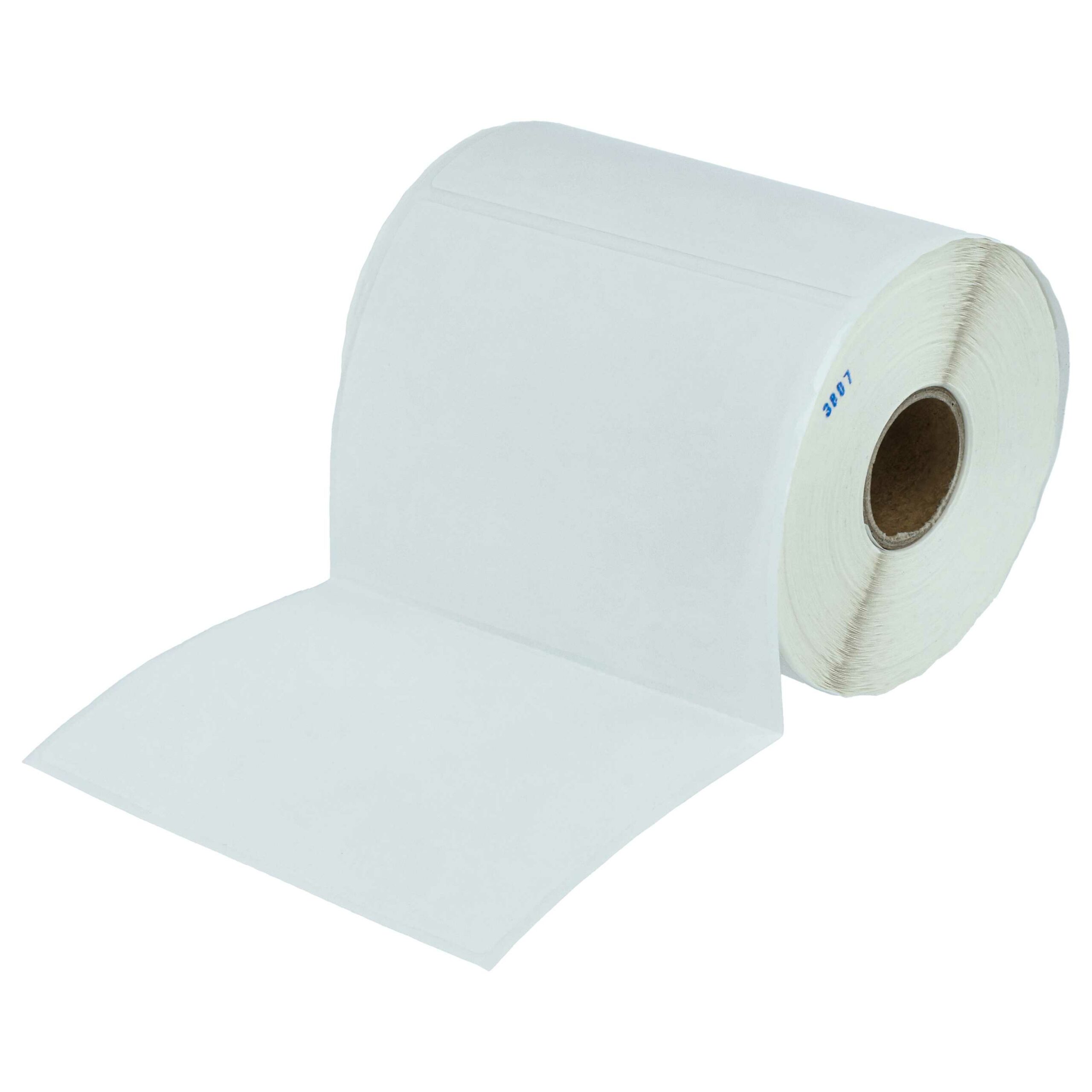 Rolo de Etiquetas vhbw Auto-Adesivo para Toshiba Labeller - 76.2 mm x 101.5 mm