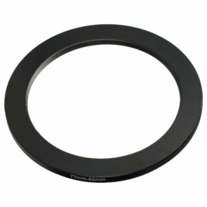 Anel Adaptador Step-Down vhbw de 77 mm para 62 mm para Objetivas de Câmara