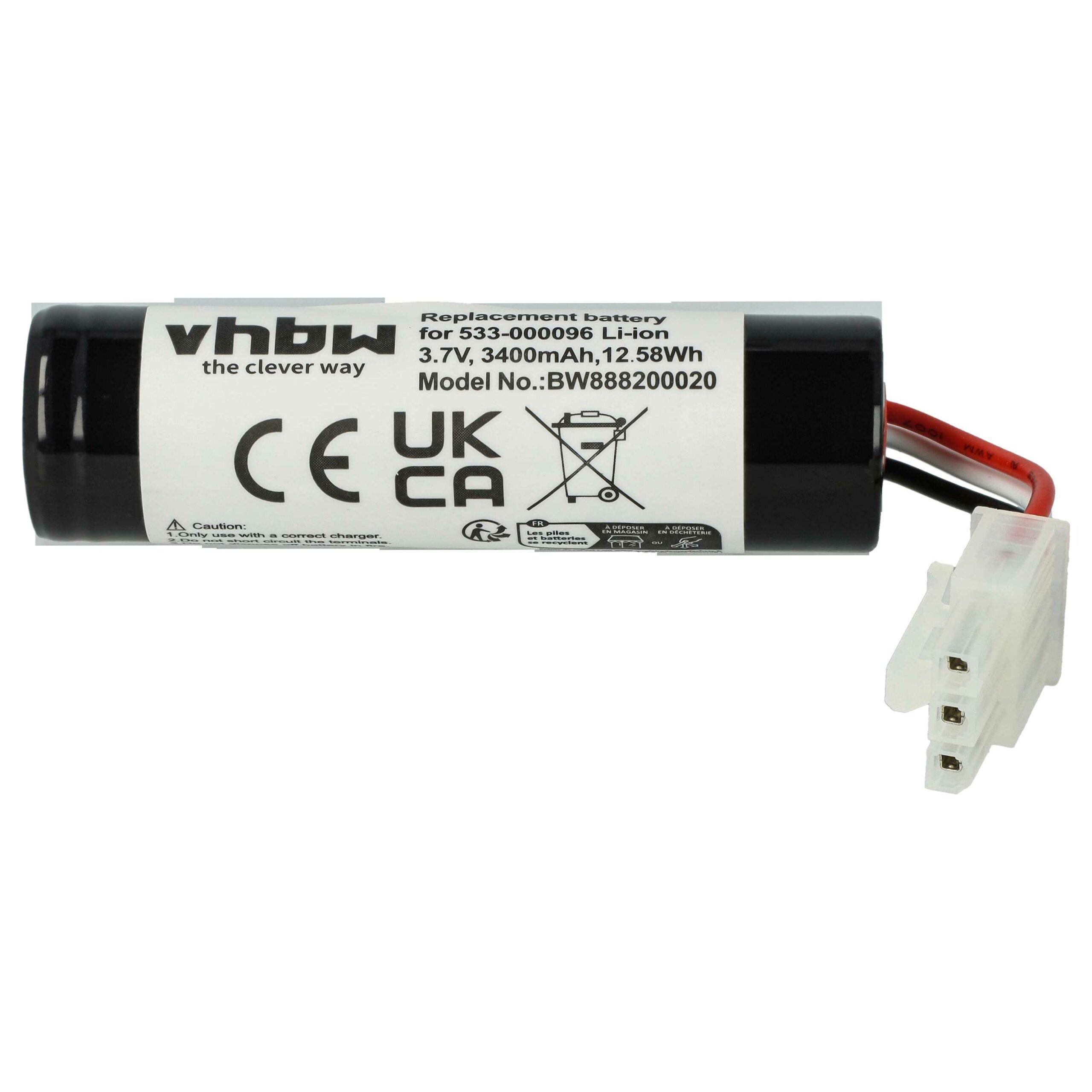 Bateria vhbw Li-Ion 3400 mAh para coluna Logitech UE Boombox - Image 3