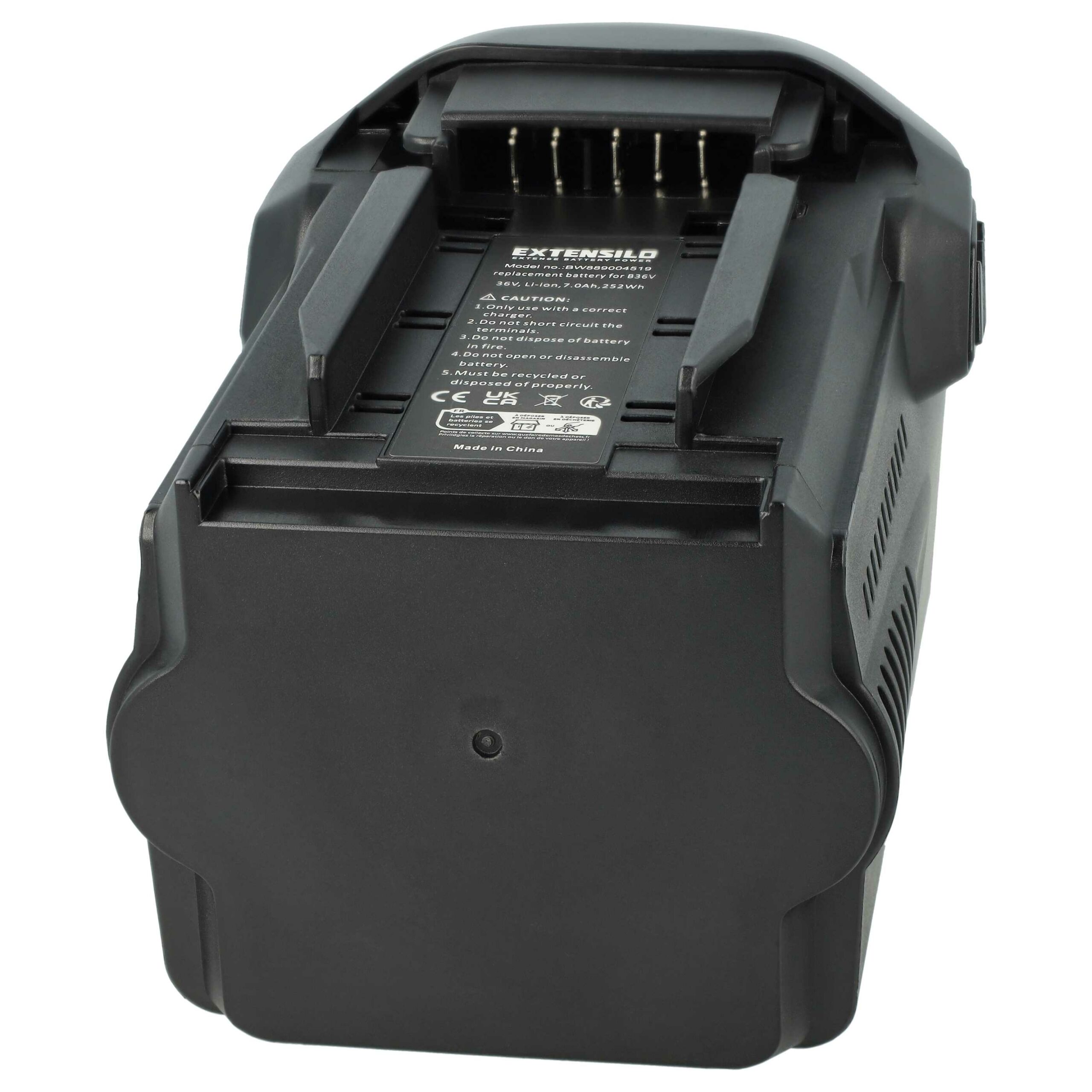 Bateria EXTENSILO Li-Ion 7000 mAh, 36 V para Hilti B36, B36V, TE 6A - Image 4