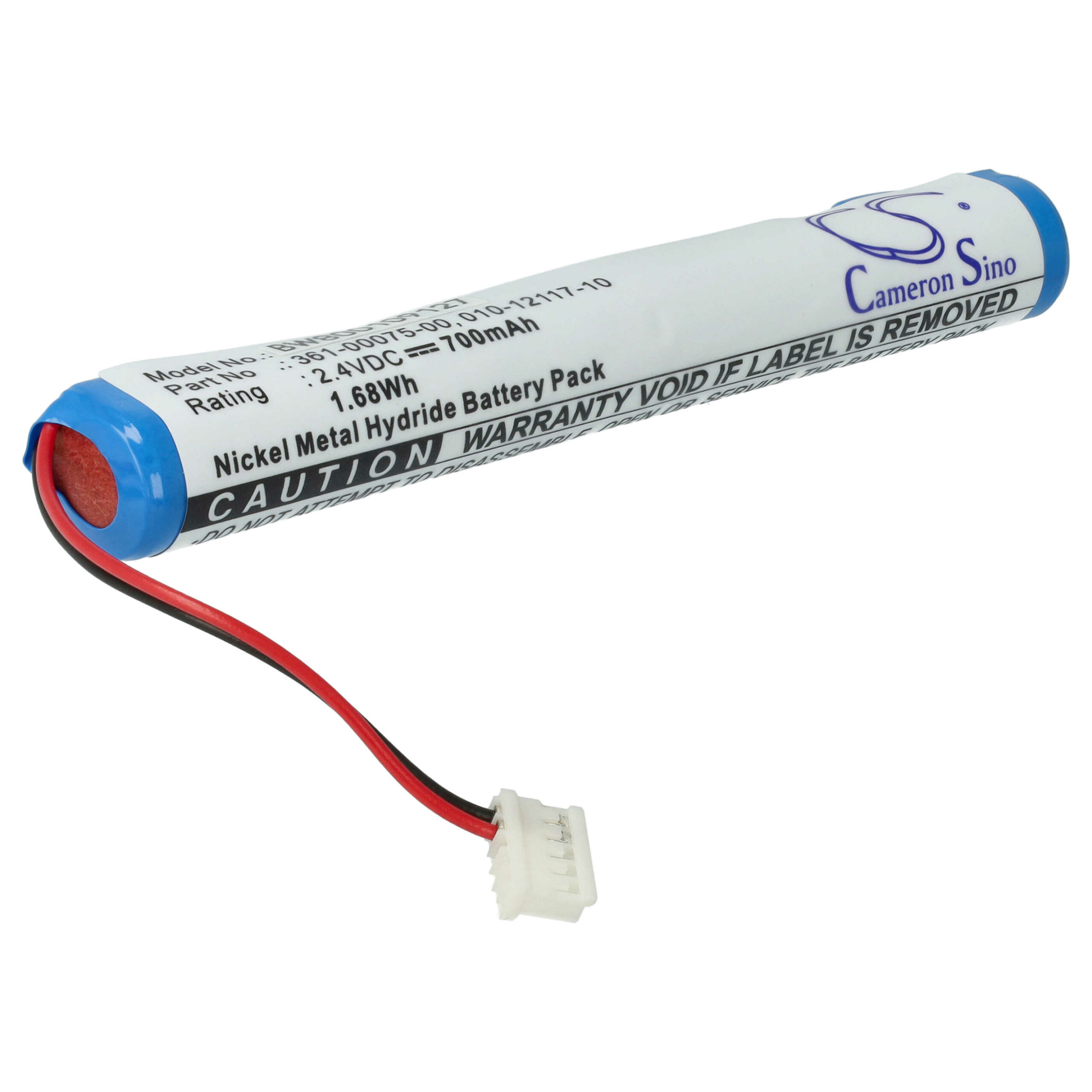 Bateria vhbw GPS para Garmin 010-01248-00, gWind Wireless 700mAh, 2.4V - Image 3