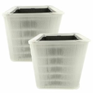 Conjunto de 9x Filtros Combinados (Pré-filtro + EPA + Carvão Ativado) para Purificador de Ar Blueair Blue Pure