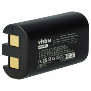 Bateria vhbw para impressora 3M / Dymo / Rhino 800 mAh 7.4 V Li-Ion