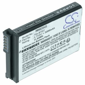 Bateria vhbw para Colector de Dados Honeywell 60s, 70e, 75e - 3200mAh