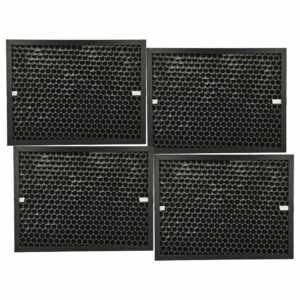 4x Filtro de Carvão Ativado vhbw para Purificador de Ar Honeywell HRF-L710E