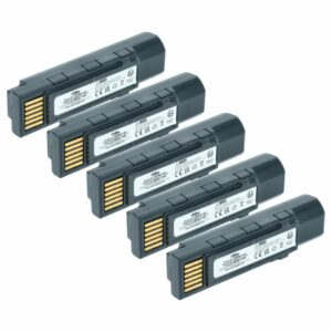 5x Baterias vhbw para leitor de códigos de barras Datalogic Gryphon 4500 / GBT4500 / GM4500 - 3400 mAh 3.7 V
