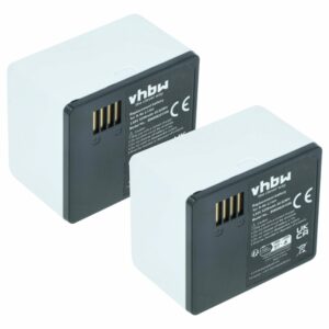 Bateria vhbw para Câmara de Segurança Arlo Pro 3 / Ultra (5200 mAh, 3.85 V, 2 unidades)