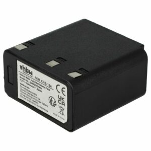 Bateria de rádio vhbw substitui KNB-12a - 1600 mAh 7.2 V NiMH para Kenwood TK-250, TK-350