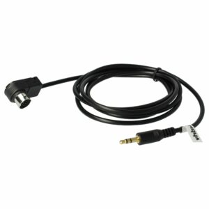 Cabo Adaptador Áudio AUX para Auto-Rádio Alpine KCA-235B - 60cm vhbw