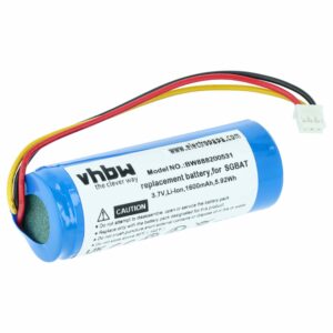 Bateria vhbw para leitor de códigos de barras Intermec SG20 1600 mAh 3.7 V