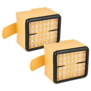2x Filtro compatível com Vorwerk Kobold VK135, VK136 Aspirador
