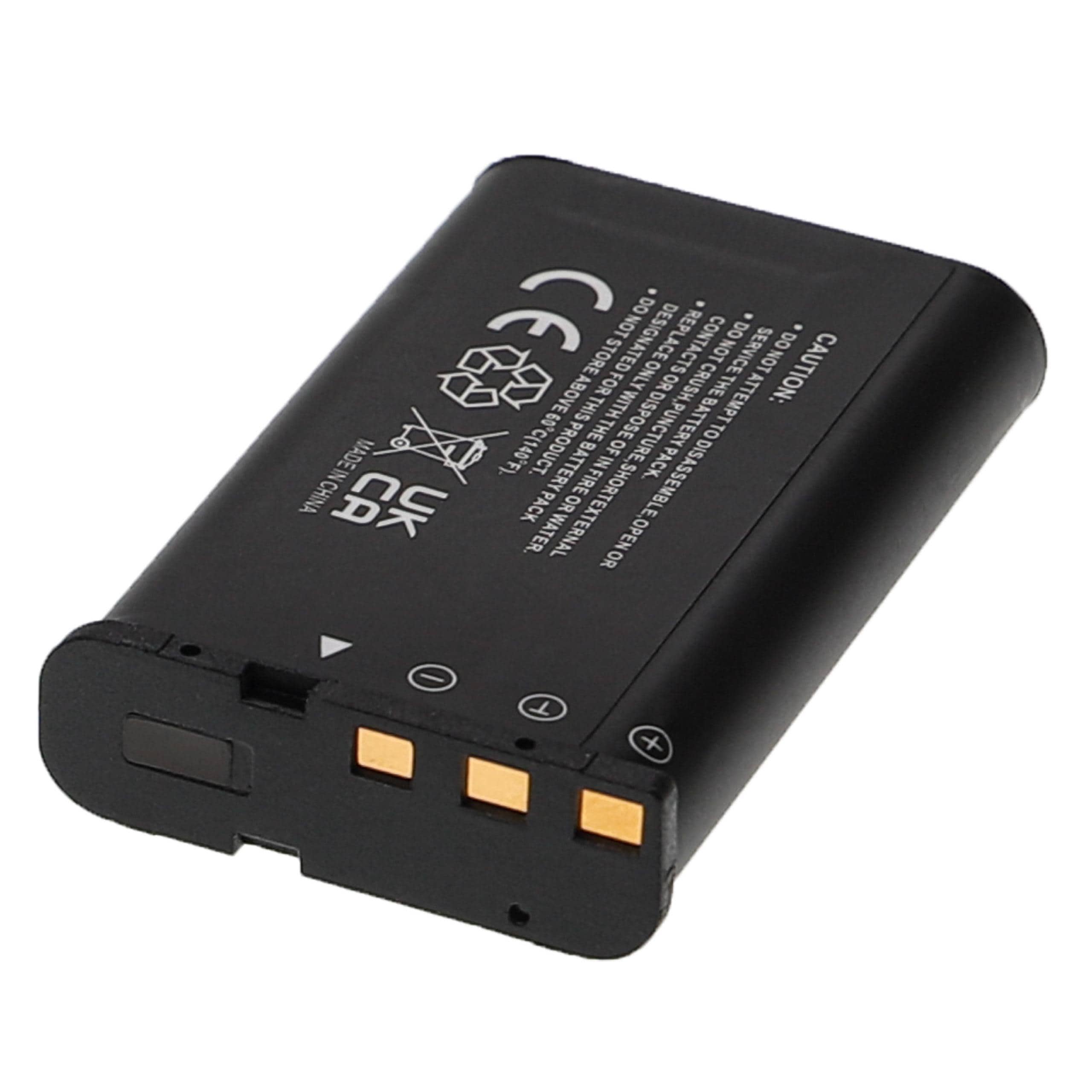 2x Baterias EXTENSILO para Casio NP-90, NP-90DBA - 1800mAh, 3.7V - Image 3