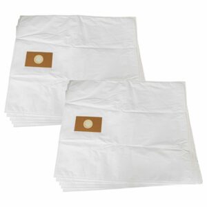 10x Sacos para Aspirador vhbw microfleece para CleanTrack 895003 - 49 l