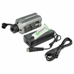 Carregador com Bateria 2500mAh para Carretos de Pesca Shimano e Daiwa BM2500, BM2300, BM2600
