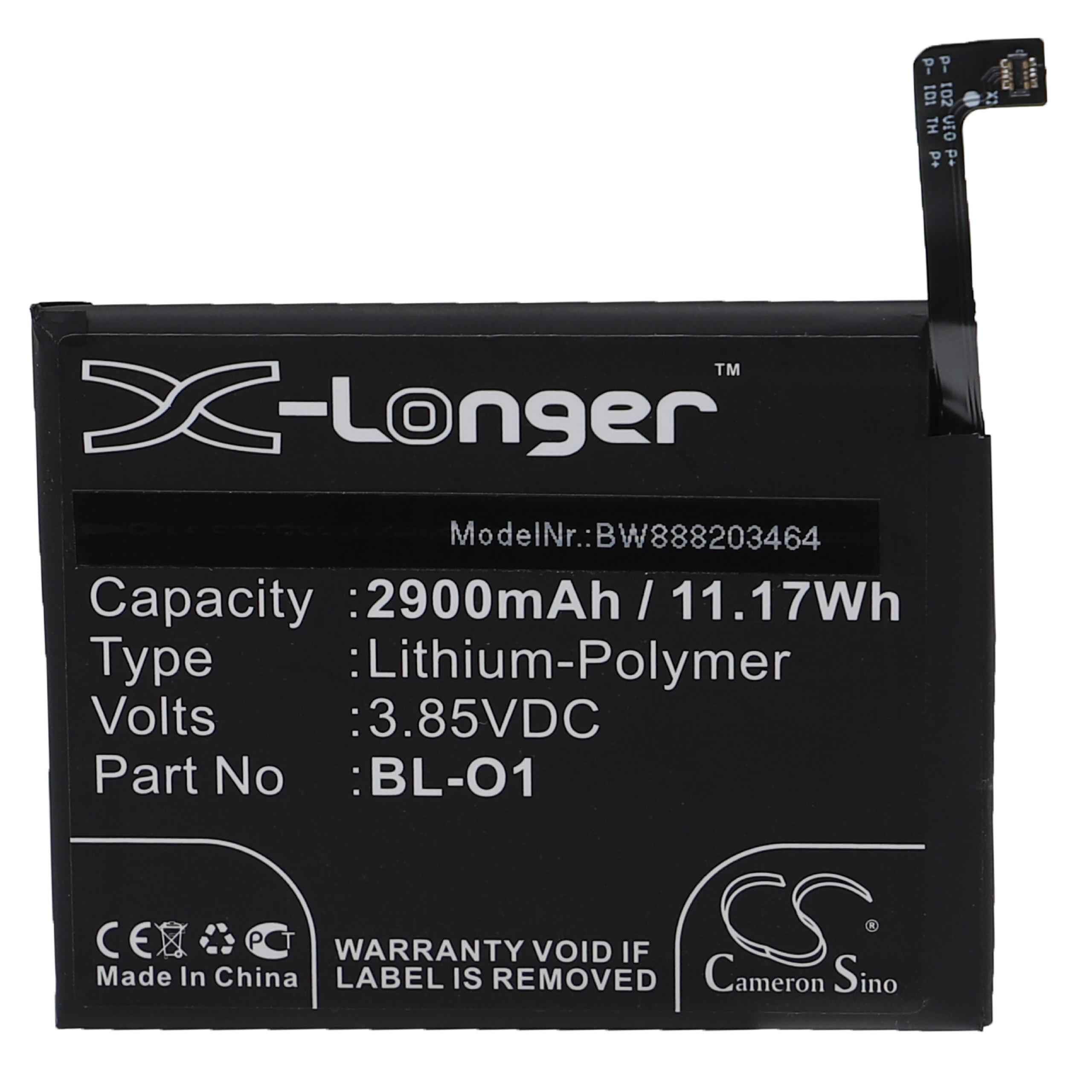 Bateria de Telemóvel vhbw para LG K8+, K20 (2019) — 2900 mAh 3.85 V