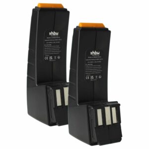 2x Baterias vhbw para Ferramentas Elétricas Festool (3300 mAh, 12 V, NiMH)