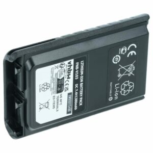 Bateria de Rádio vhbw para Yaesu Vertex FNB-V103, FNB-V104 1380 mAh 7.4 V Li-Ion