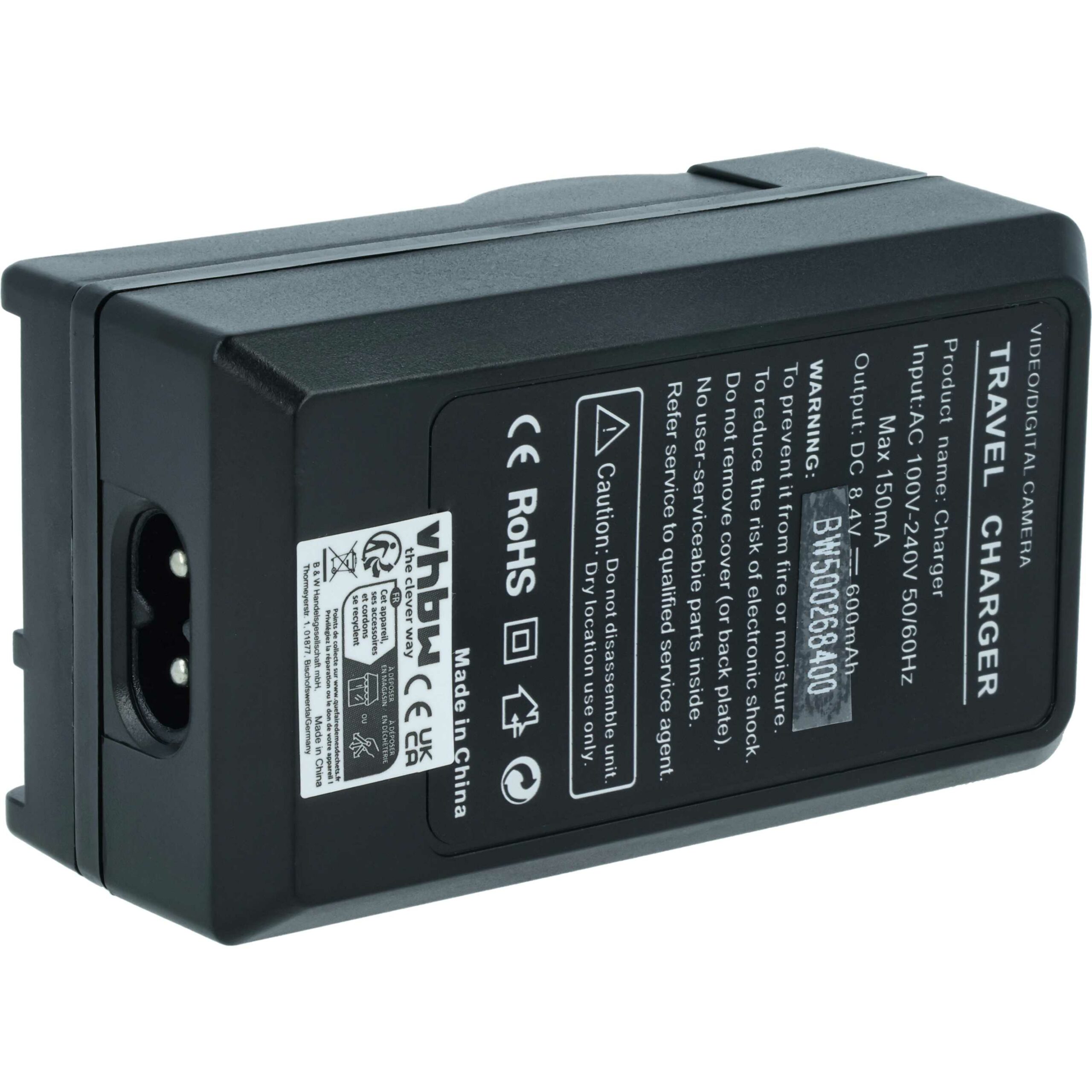 Carregador de bateria vhbw para máquina fotográfica Canon DC100 - 8.4V - Image 3