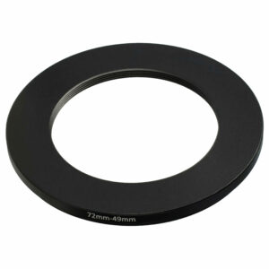 Anel Adaptador Step-Down vhbw de 72 mm para 49 mm para Lentes de Câmara
