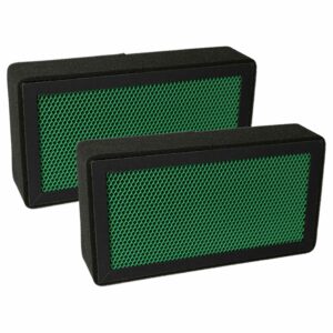 2x Filtro vhbw para Purificador de Ar Comedes, Klarstein (Fibras de Carbono / Plástico)