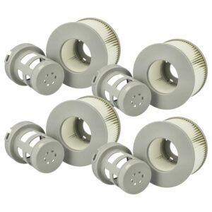 4x Filtro de Água vhbw substitui MSPA FD2089 para Piscinas e Bombas MSpa