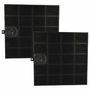 2x Filtro de Carvão Ativado vhbw para Exaustor Gorenje 315275