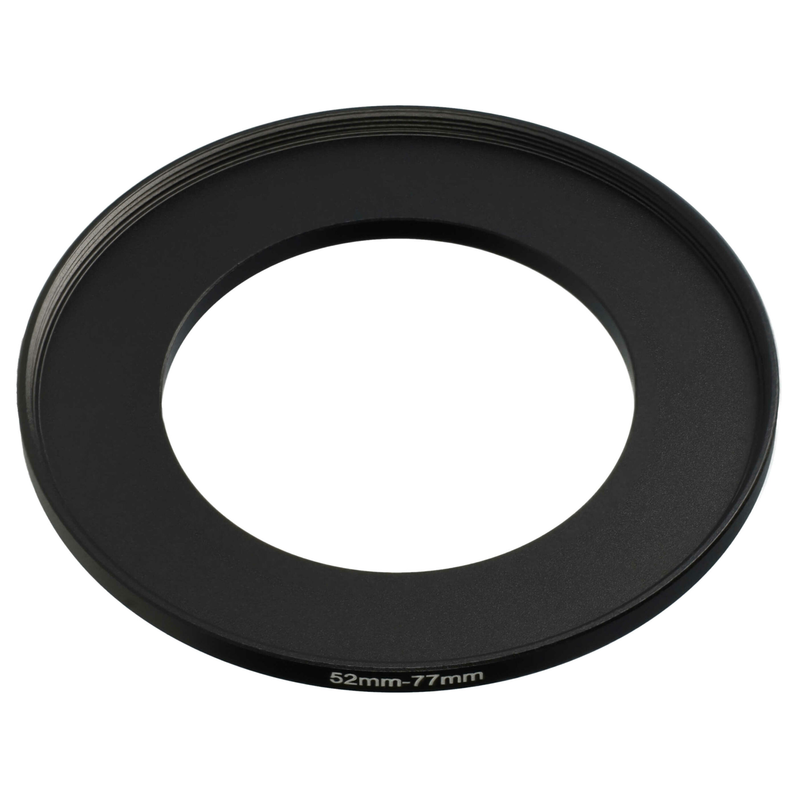 Anel Adaptador Step-Up vhbw de 52 mm para 77 mm para Objetivas de Câmara