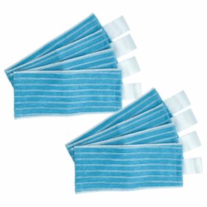 Conjunto de 8 Pano de Limpeza Microfibra vhbw para Aspirador Philips FC8063/01