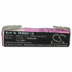 Bateria vhbw para corta-relvas Gardena 09853-00.640.0, 588 56 13-01 2900 mAh 3.7 V Li-Ion