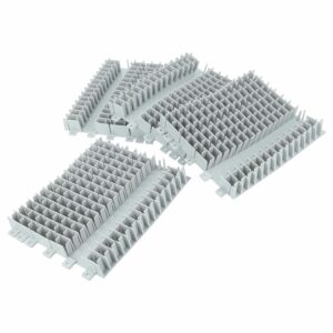 vhbw 4x Escovas de Substituição para Robot de Piscina Dolphin 6101656-R4