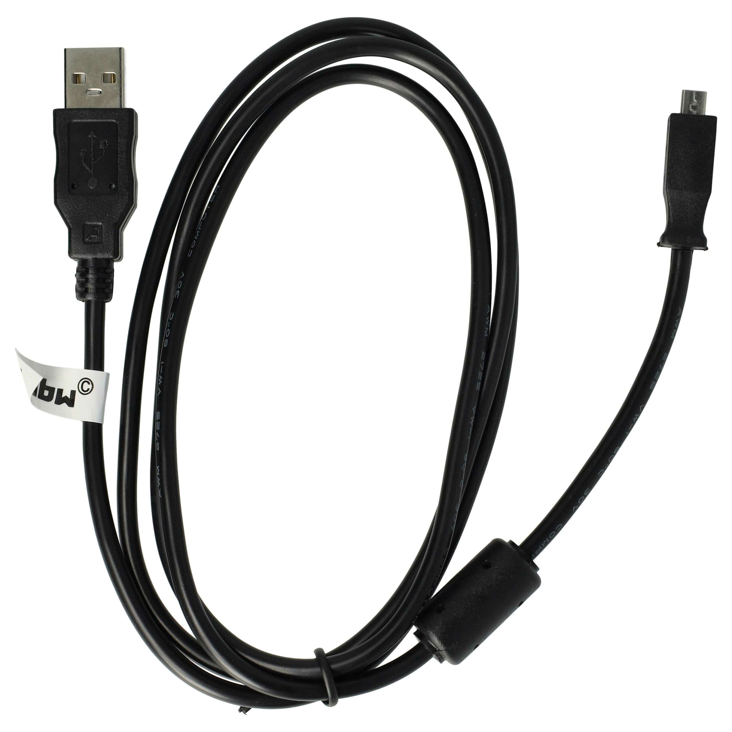 Cabo de Dados USB vhbw para Câmara Kodak U-8 - 13.5 cm - Image 3