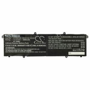 Bateria para Portátil vhbw substitui Asus C31N2105 - 5800 mAh, 11.61 V