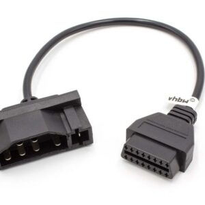 Adaptador OBD2 vhbw 7 Pinos OBD1 para OBD2 para Ford