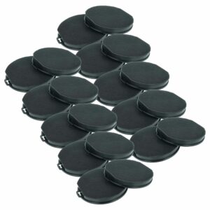 20x Filtro de Carvão Ativado vhbw para Exaustor Ikea 50222409, 704.019.47