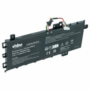 Bateria para Portátil vhbw compatível com Asus C21N1818 4100 mAh 7.6 V