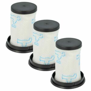 3x Filtro vhbw substitui Rowenta ZR009003 para Aspirador Rowenta