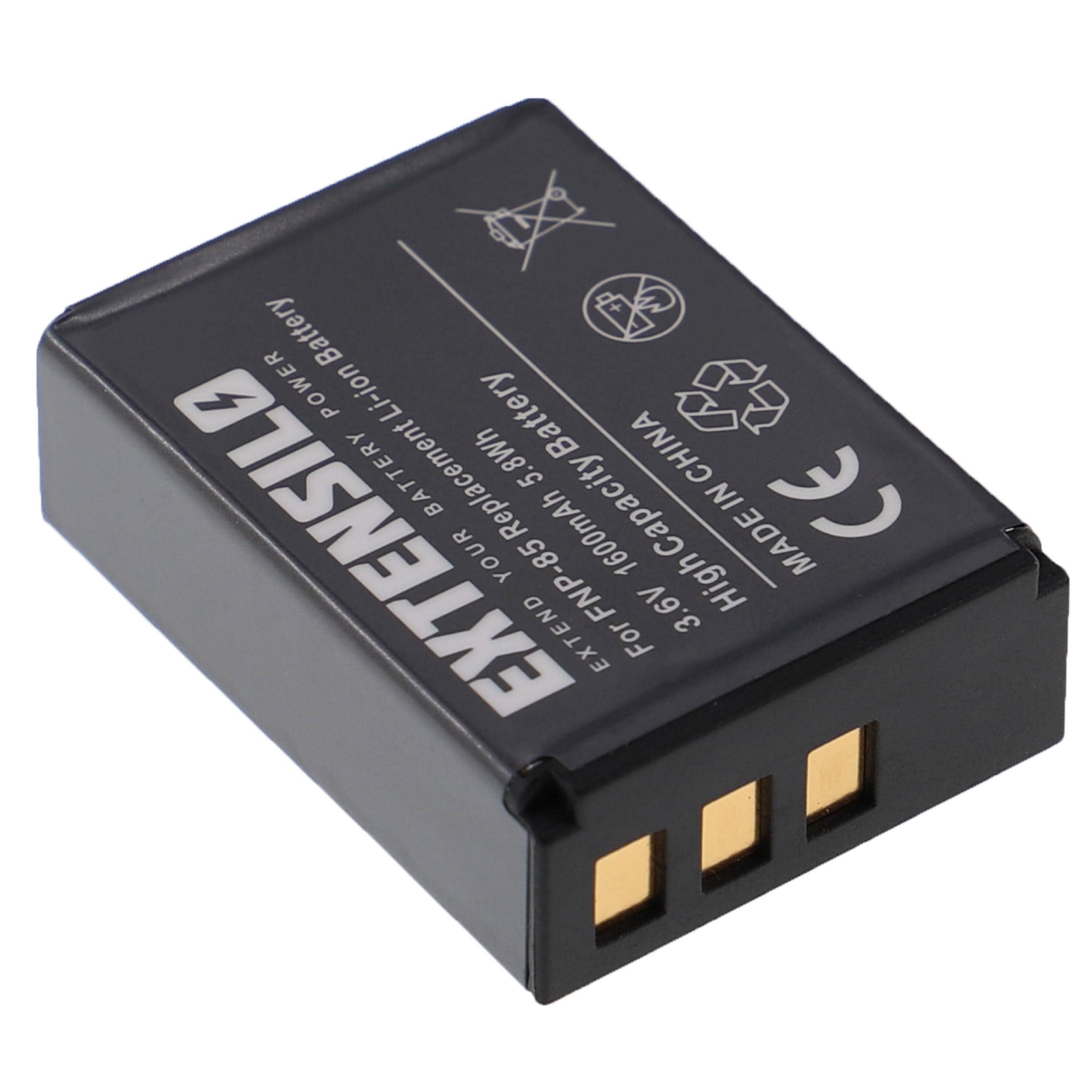3x Bateria Extensilo para Aiptek NP170, CB-170, 1600mAh, 3.6V, Li-Ion - Image 3