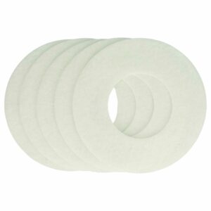 5x Filtro de Ar G2 vhbw para Ventilador Balzer - 22cm
