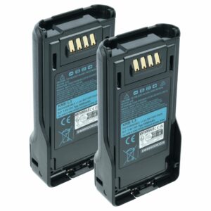 Bateria EXTENSILO para Rádio Kenwood KNB-L2M, KNB-L2, KNB-L1 - 3400 mAh 7.4 V 2x Baterias
