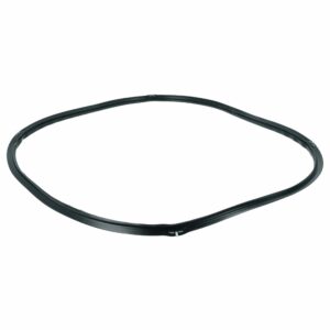 Junta de Porta de Forno vhbw com Ganchos 41 x 33 cm Preta para Amica