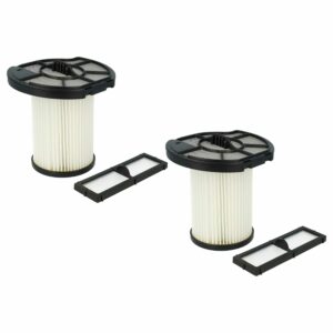 Conjunto de 2x Filtros vhbw para Aspirador Dirt Devil Centrixx