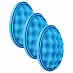 Conjunto de 3 Filtros de Espuma vhbw para Aspirador Samsung DJ63-01285A