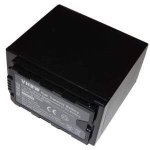 Bateria de Videogâmara vhbw substitui Panasonic VW-VBD78 - 7800 mAh 7.4 V Li-Ion