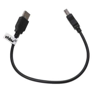 Cabo Adaptador USB A para USB B vhbw 0.3m para Impressoras e Amplificadores Boss Katana