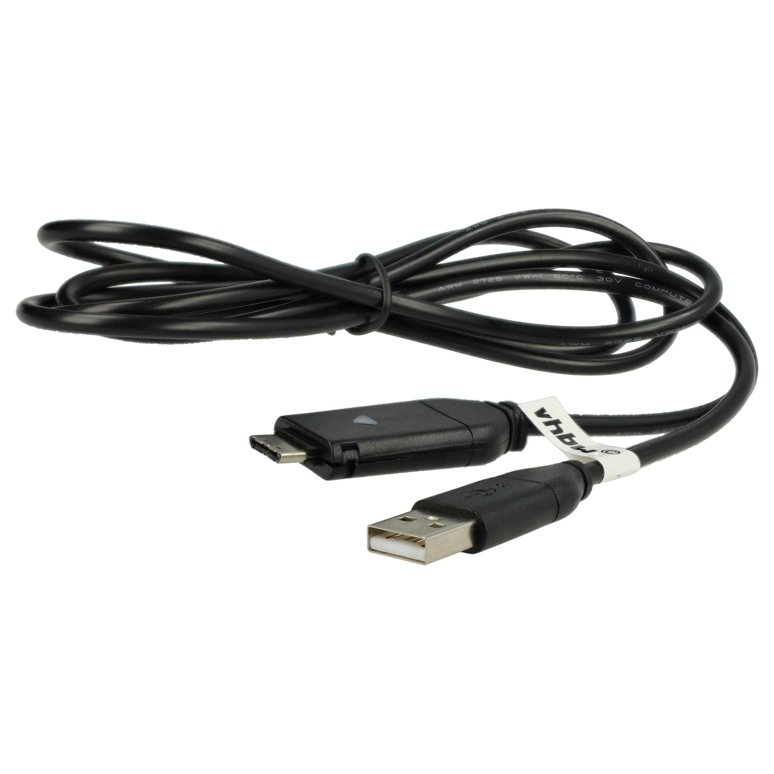 Cabo de Dados USB vhbw para Câmara Samsung - 150 cm