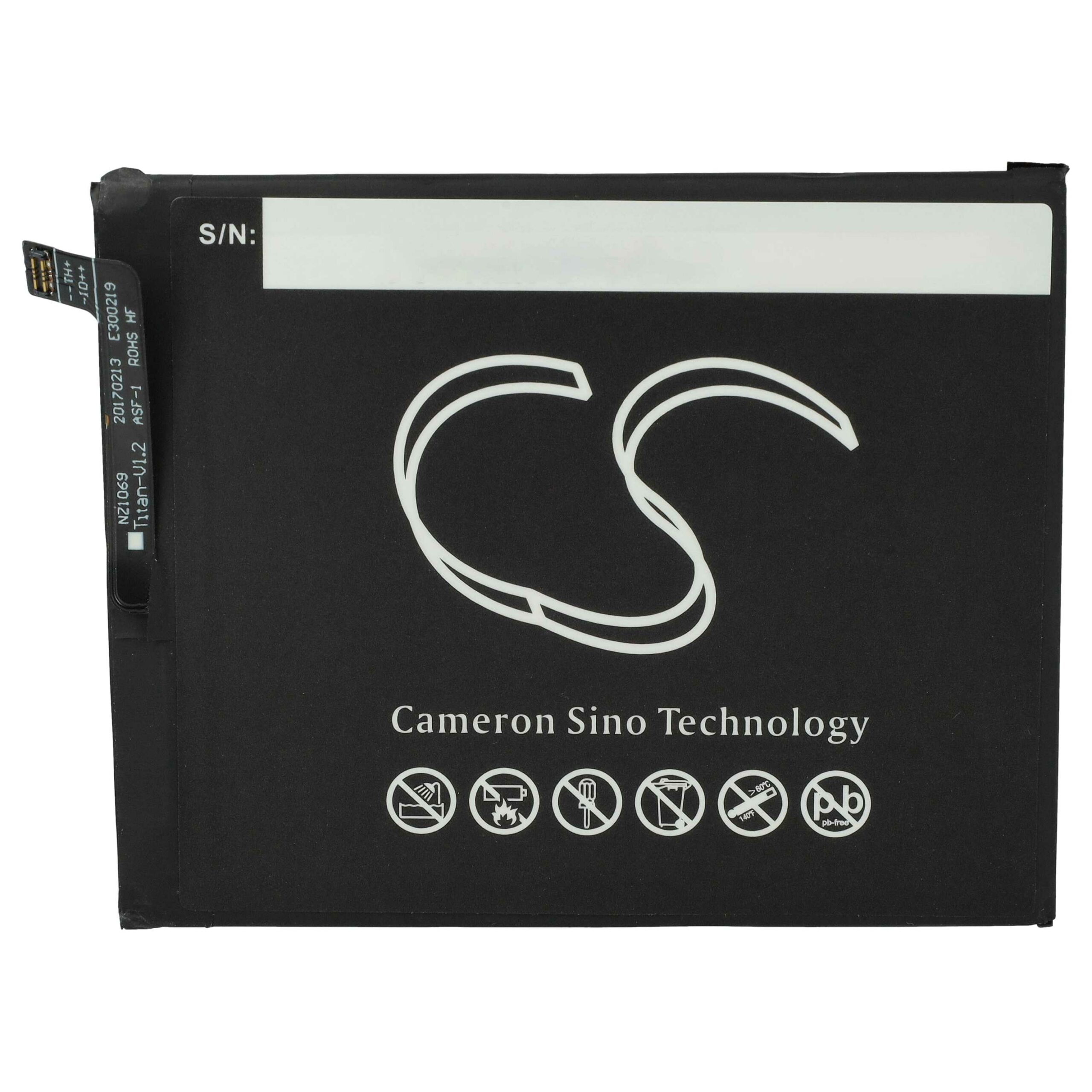 Bateria de Telemóvel vhbw para Asus C11P1618 (3200 mAh, 3.85 V, Li-Polímero) - Image 4
